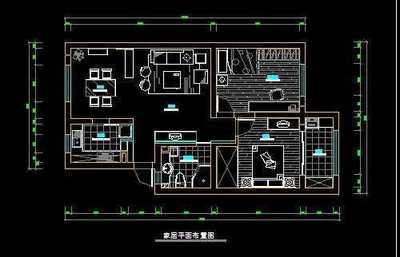 雅居装饰施工图免费下载 - 建筑装修图 - 土木工程网